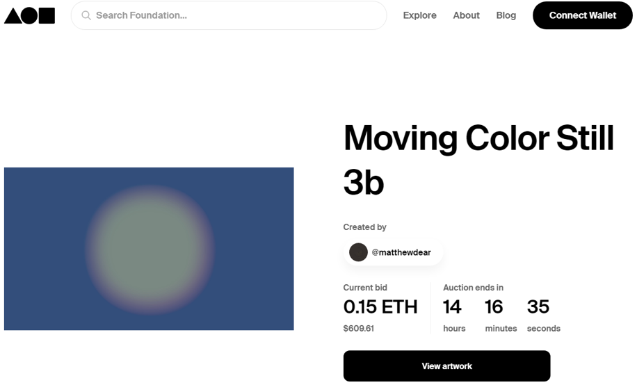 Foundation - можно покупать и продавать, заработать на перепродаже NFT